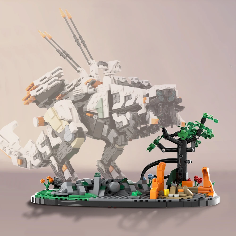 Gioco Thunderjaw Horizons Base Building Blocks Moc Ideas Modello Di Ruolo Set Di Giocattoli Fai Da Te Regalo Per Bambini Per Bambini Giocattolo Di Com