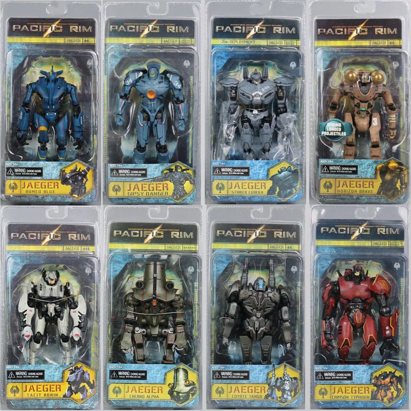 Pacific Rim Mecha Action Figure Toys Neca Horizon Warrior Cherno Alpha Figurine 18Cm Manga Figuras Collezione Anime Modello Regalo