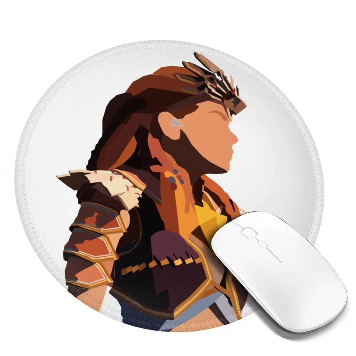 Aloy Minimalist Mouse Pad Horizon Forbidden West Anti Fatica Mousepad Di Alta Qualità Picture Table Gomma Comfort Mouse Mat
