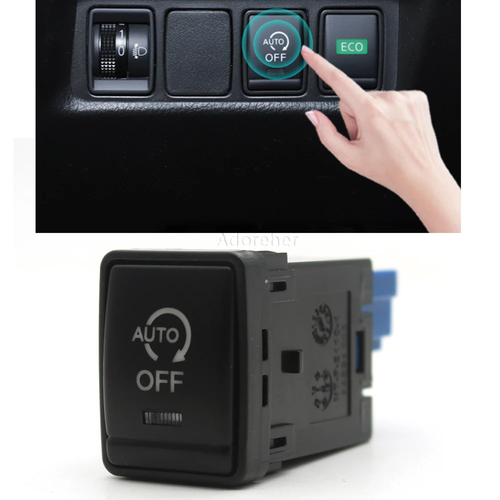 Per Nissan Qashqai Car Auto Start & Stop Canceller Stop Start Engine Eliminator Switch