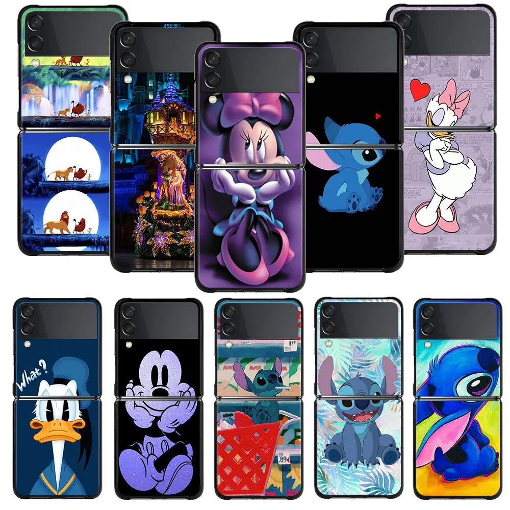 Custodia Per Smartphone Per Samsung Zflip4 Z Flip3 5G Flip Flip3 Zflip3 Zflip Flip4 Pc Disney Hard