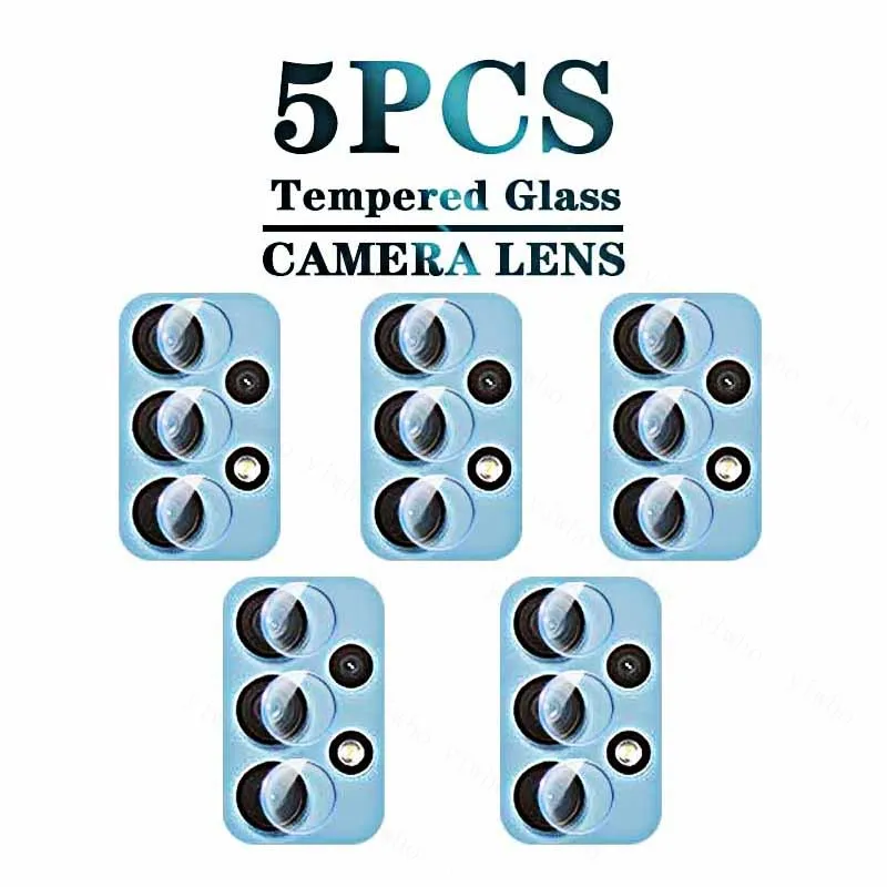 5 Pezzi Per Samsung Galaxy A32 Vetro Temperato Vetro Trasparente Per Galaxy A32 5G Pellicola Per Lenti In Vetro Per Galaxy A32 4G A52 A72 M42 5G