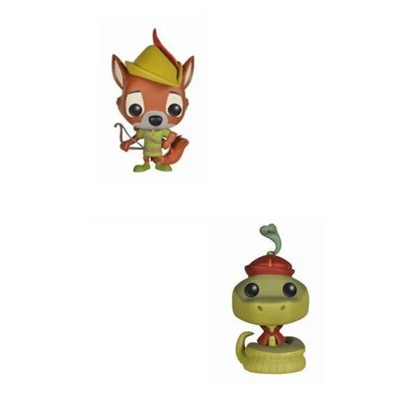 Funko Pop Robin Hood - Sir Hiss 99 # Robin Hood 97 # Vinyl Action Figures Collection Modello Giocattoli Per Bambini Regalo Di Compleanno