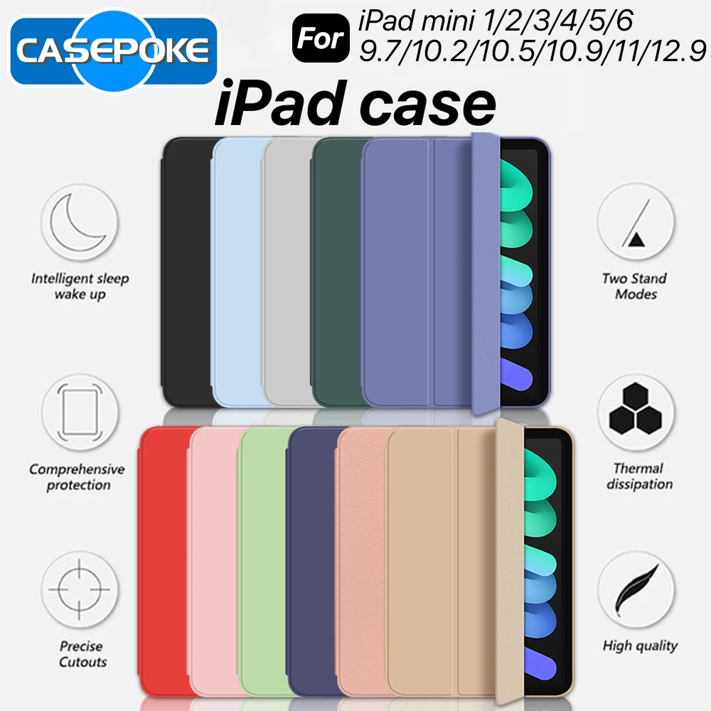 Per Ipad 7Th 8Th 9Th Generation 10.2 Custodia Per Ipad 10Th Air 4 5 10.9 Pollici Accessori Per Ipad Pro 11 12.9 Mini 6 Cover Funda