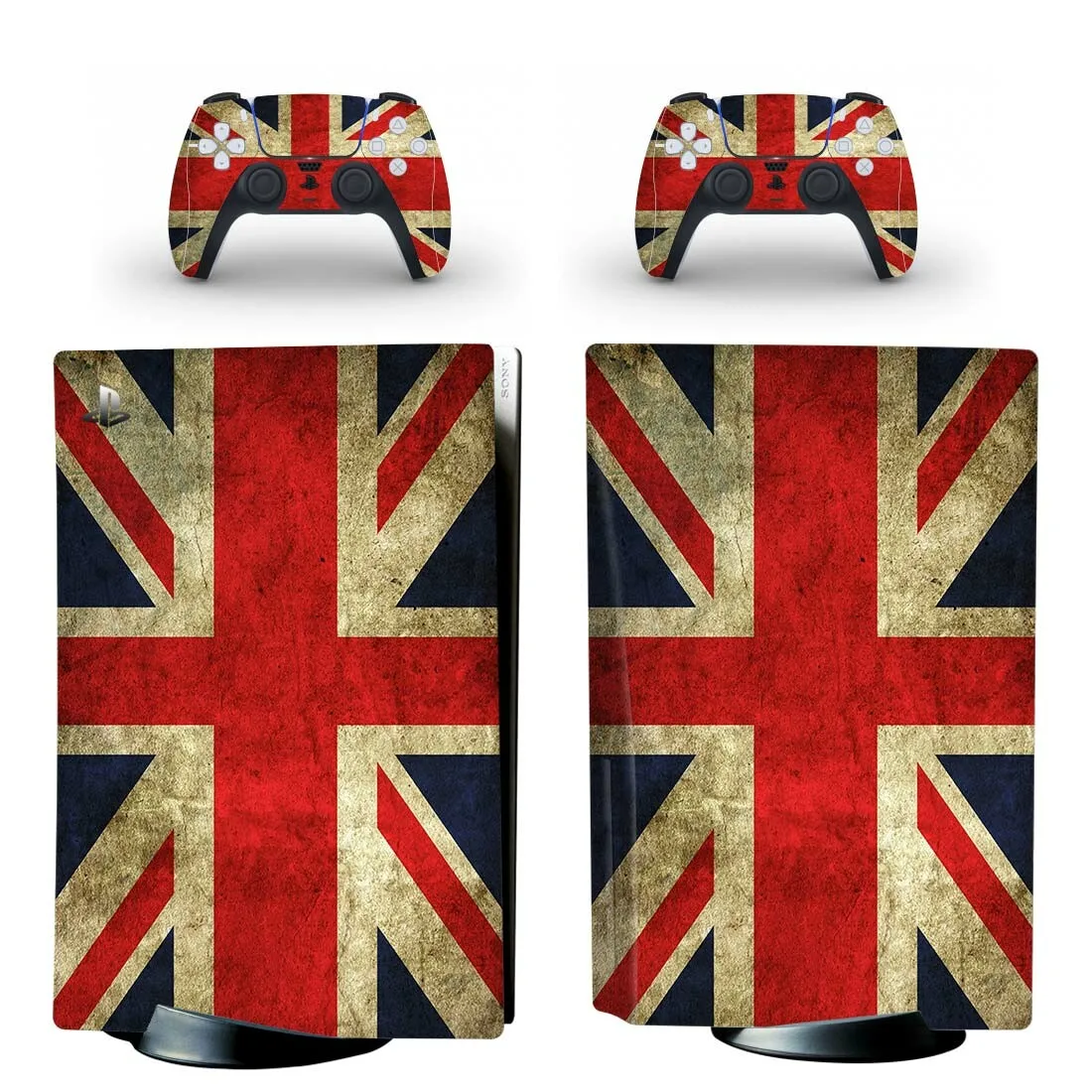 Uk Flag Ps5 Standard Disc Skin Sticker Decal Cover Per Playstation 5 Console E 2 Controller Ps5 Disk Skin Vinyl