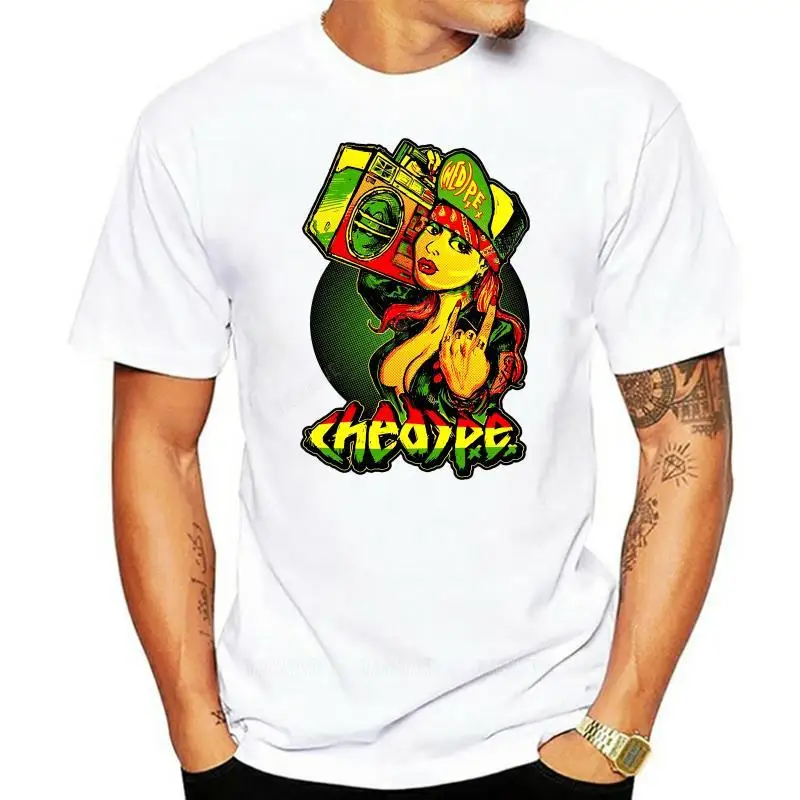 Magliette Da Uomo Stile Vintage Manica Corta Hed Pe Men Rasta Boombox T-Shirt X Large Black Male Black Top T-Shirt Unisex