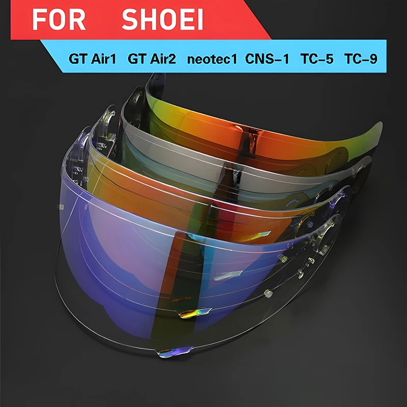 Visiera Per Casco Per Shoei Gt Air Neotec Cns-1 Tc-5 Tc-9 Gt Air 2 Casco Shield Uv Cut Casco Moto Face Shield Visera Parabrezza