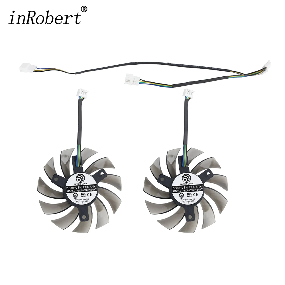 Nuova Ventola Di Raffreddamento Pld08010S12Hh Da 75Mm Per Ventola Zotac/Msi/Sapphire/Nvidia Geforce Gtx 550 560 660 670 680 750 760 970 R9 270X Gpu