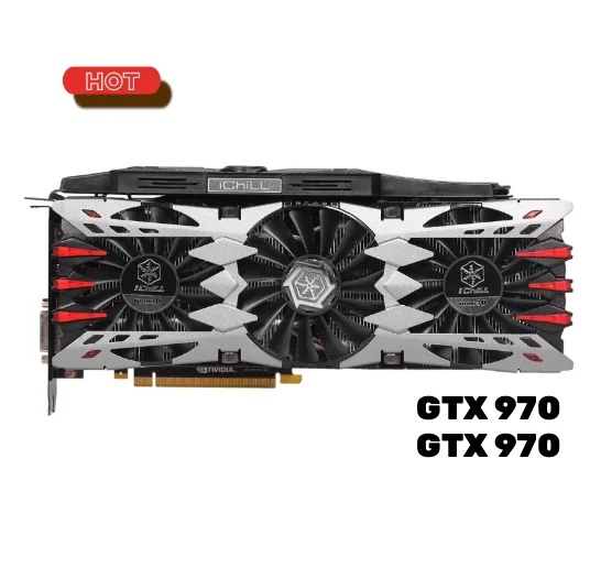 Inno3D Gtx 970 Schede Grafiche Da 4Gb Gddr5 Scheda Video Gpu A 256 Bit Per Schede Dvi Hdmi Nvidia Geforce Gtx970 Gtx970-4Gb Map Usate
