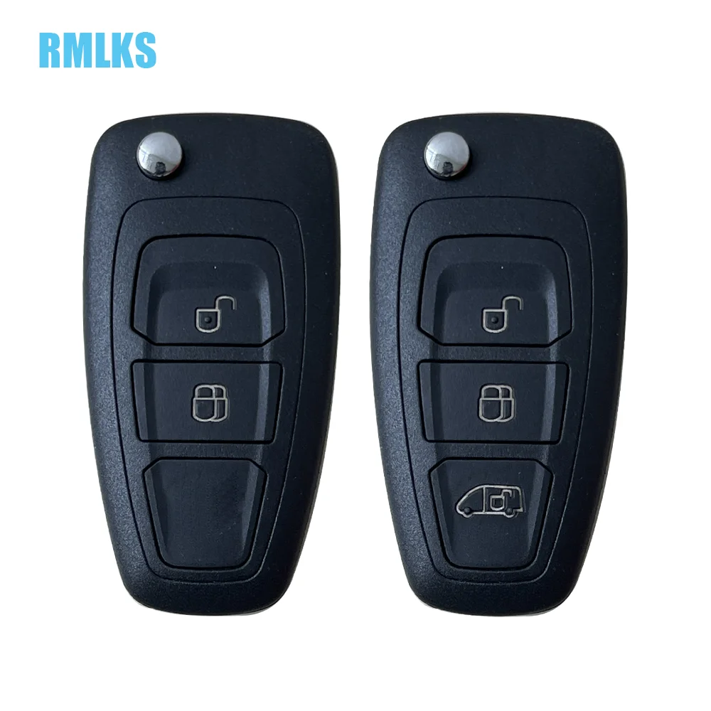Custodia A Conchiglia Per Chiave Remota Per Ford C-Max S-Max Focus Ranger Galaxy Mondeo Transit Custom Tourneo Custom Hu101 Blade Muslimah
