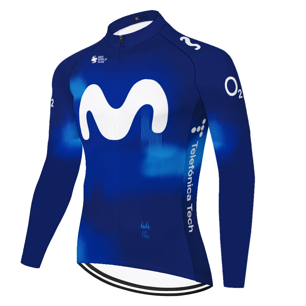 2024 Movistar Estate Primavera Tricota Ciclismo Hombre Aremachesality Milwauarn