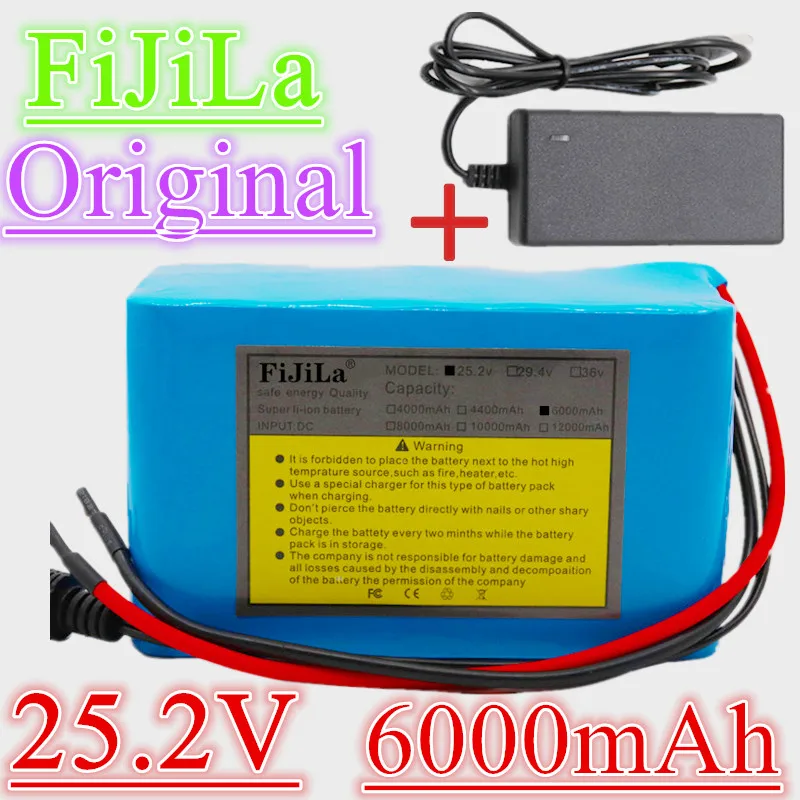100% Originale 24V 6Ah 6 S3P Batterie Al Litio Muslimate 25.2V 6000Mah Elektro Fahrrad Ciclomotore/Elektro/Li Ionen Akku Ladegerasse