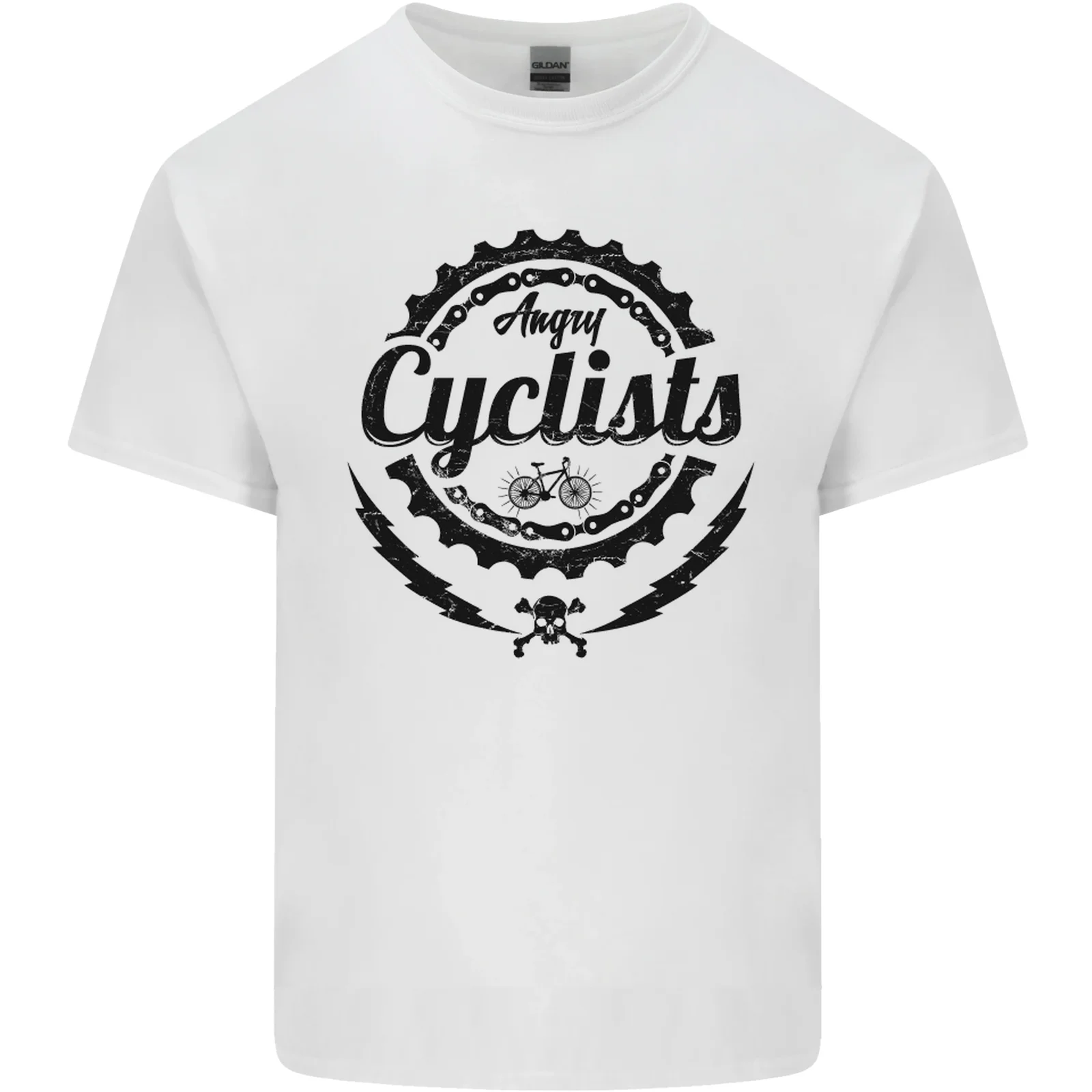 Angry Ciclista Lustig Fahrrad Herren Baumwolle T-Shirt