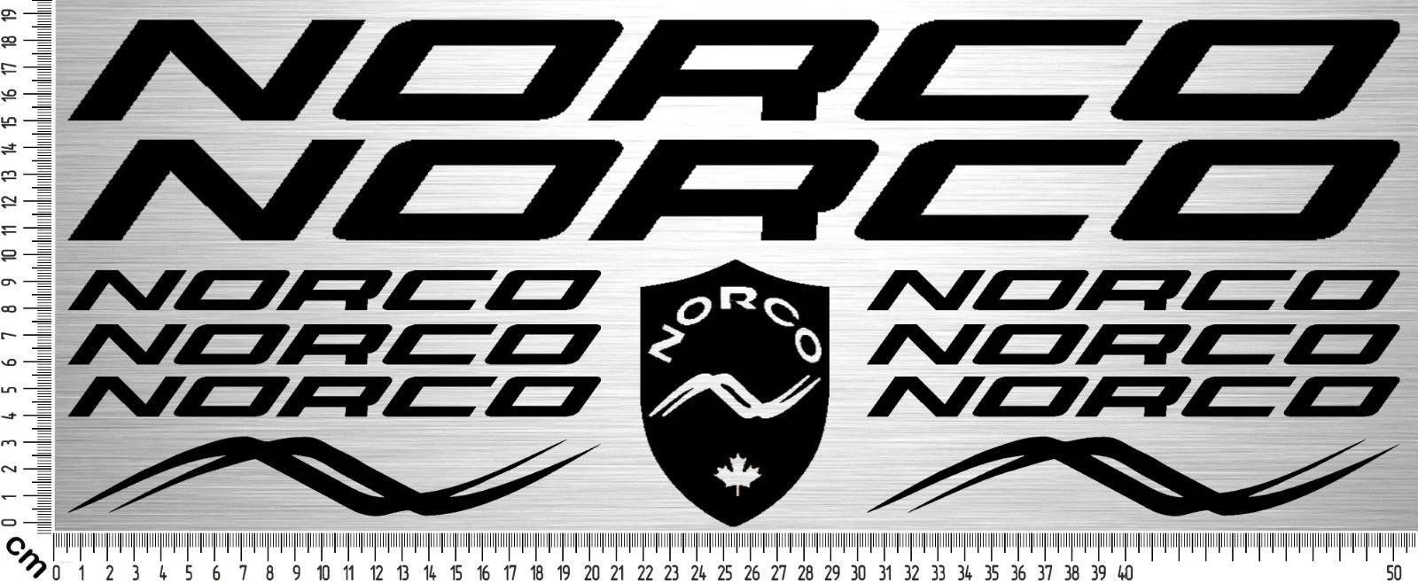 Per 11X Norco Bike Sticker Set |