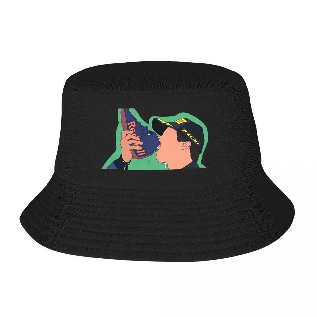 Daniel Ricciardo Shoey, Redbull Bucket Hats Panama For Kids Bob Hats Cool Fisherman Hats Summer Beach Berretti Unisex