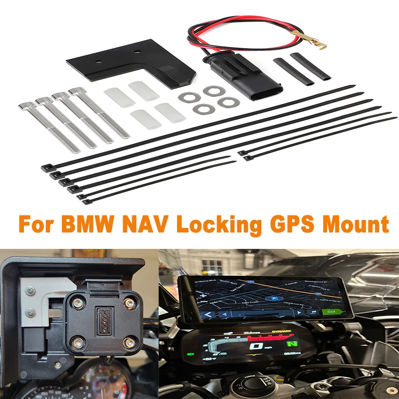 Per Bmw Nav Locking Supporto Gps Per Garmin Zumo Xt O Xt2 Adapter Accessori Moto