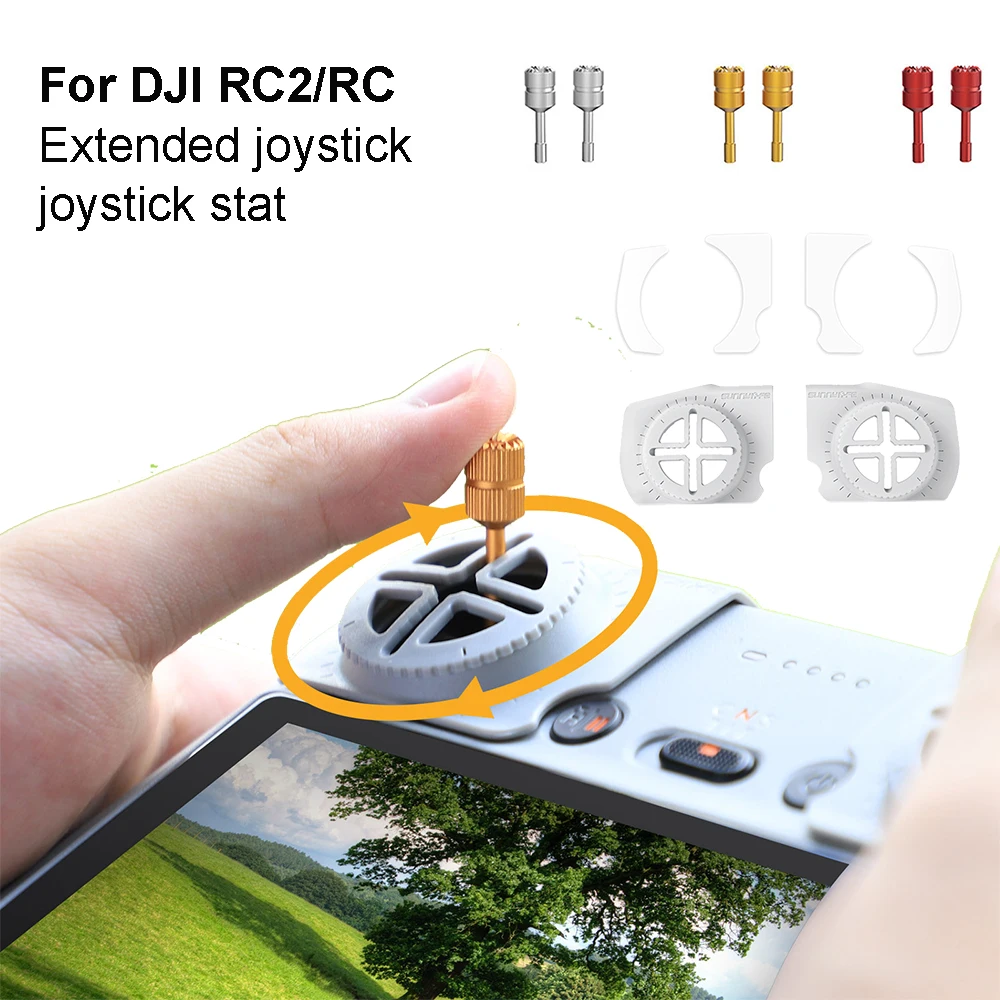 Per Accessori Dji Mini 4 Pro: Joystick Stat, Rc 2 Remote Control Stat, Stick Esteso, Per Accessorio Air3/Mini 3 Pro