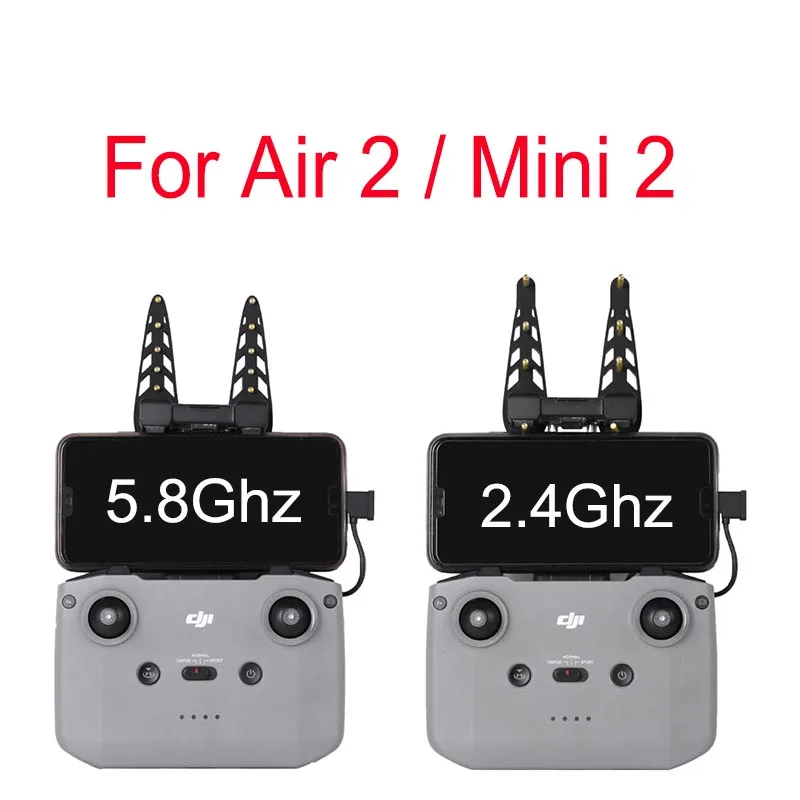 Amplificatore Antenna Per Mavic 3 Air 2/2S Mini 2 5.8 2.4 Ghz Telecomando Ripetitore Di Segnale Antenna Range Extender Accessori