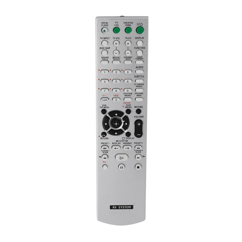 Telecomando Rm-Adu005 Rmadu005 Adatto Per Sony Dvd Home Theater Theatre Sistema Av Dav-Dz630 Dav-Hdx265 Hcd-Dz630 Hcd-Hdx665