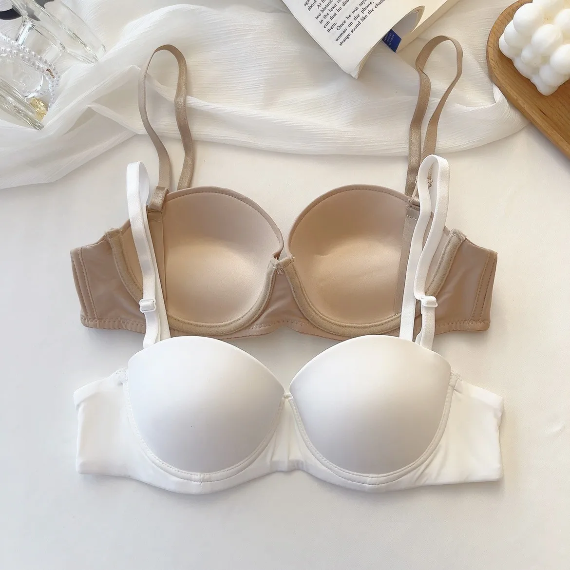 Reggiseno Push-Up Senza Cuciture Per Le Donne Reggiseni Siere Biancheria Intima Sexy Bralette Senza Ferretto Lingerie Femminile Intimo Reggiseni Imbot