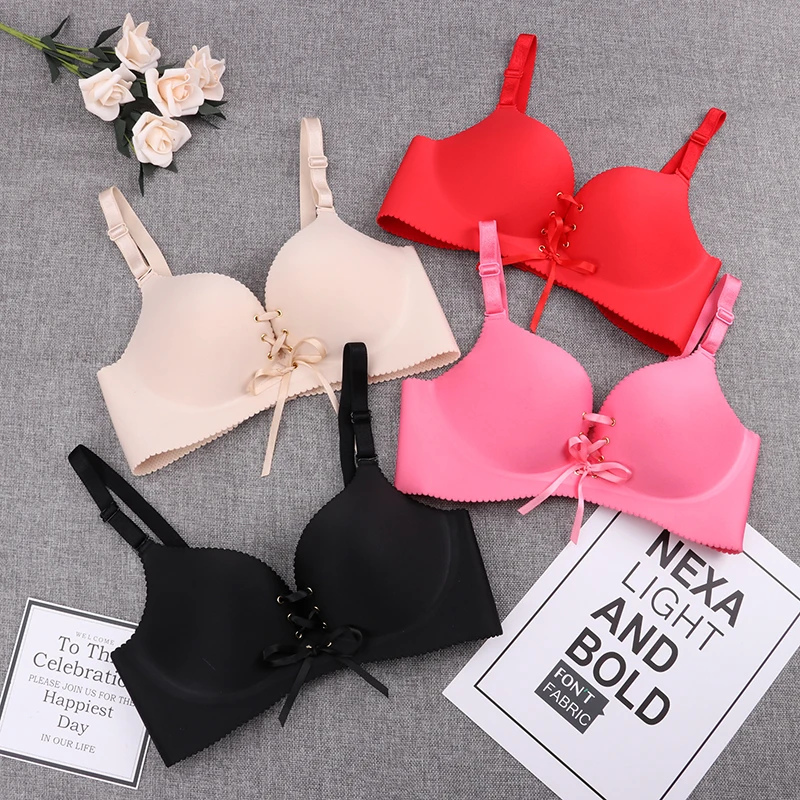 Reggiseno Senza Cuciture Reggiseni Sexy Per Donna Moda Push Up Lingerie Reggiseni Senza Fili In Cotone Bralette Intimo Femminile Intimo Femminile