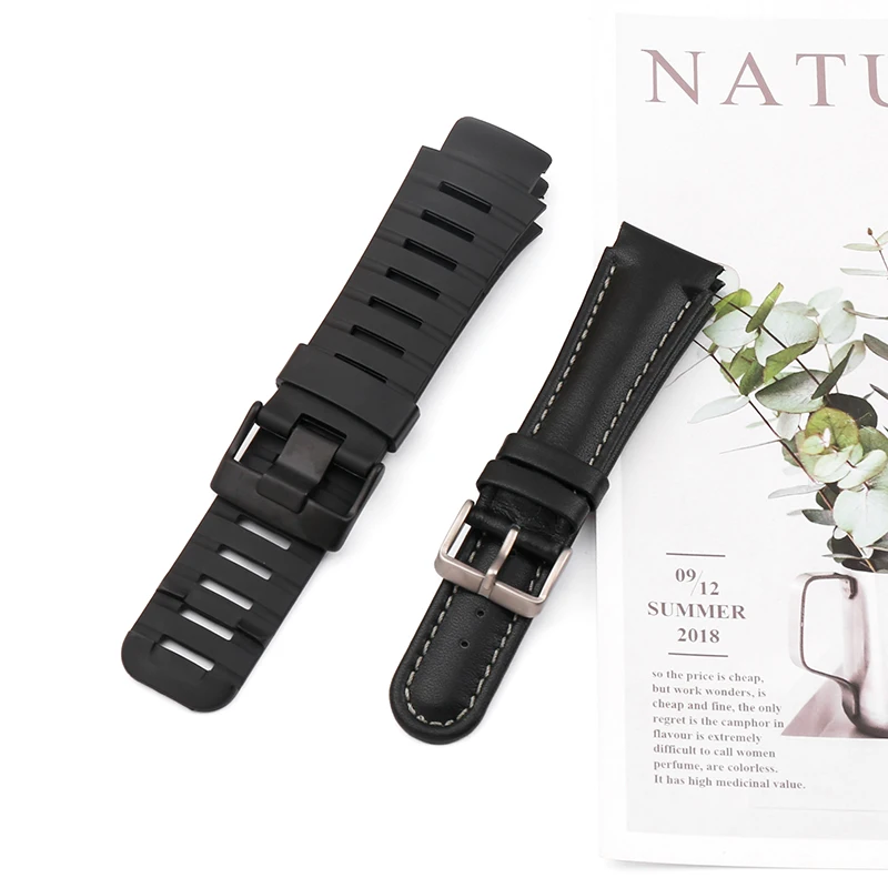 Accessori Per Orologi Per Suunto X-Lander Old Spartan Seal Assault Rubber Watch Strap
