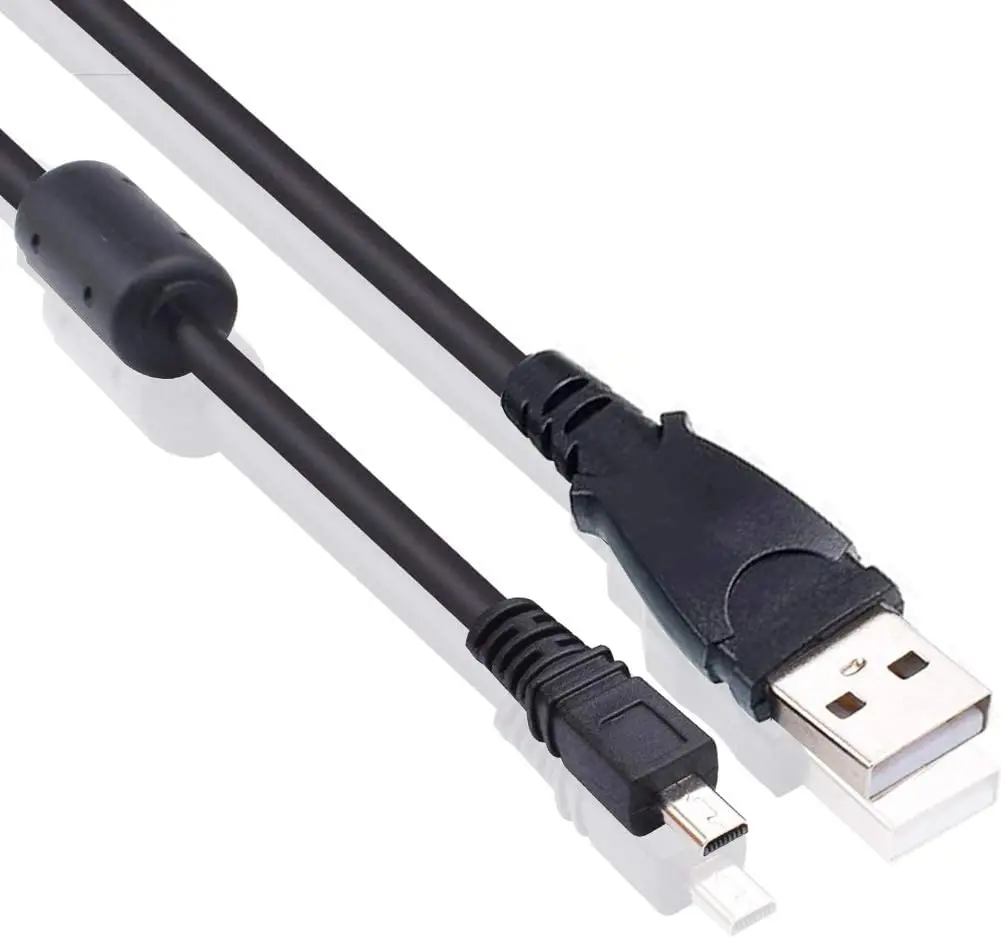 Sostituzione A 8Pin Nikon Uc-E6 / E16 /-E17 Cavo Usb Cavo Caricabatteria Al Piombo Per Nikon Coolpix Serie S S3700 S6500 S3500 S6600