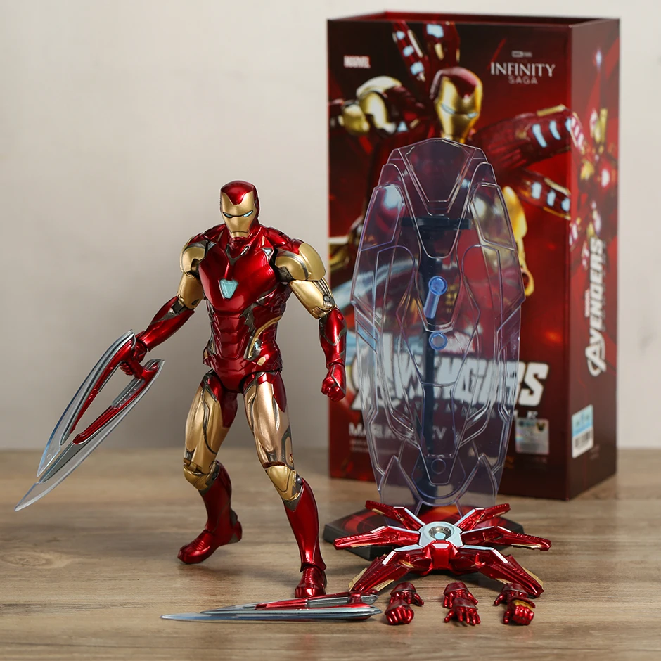 Zd Toys Iron Man Mark Mk 1-7 42 43 50 85 7 "Action Figure Joint Mobile Model Toy