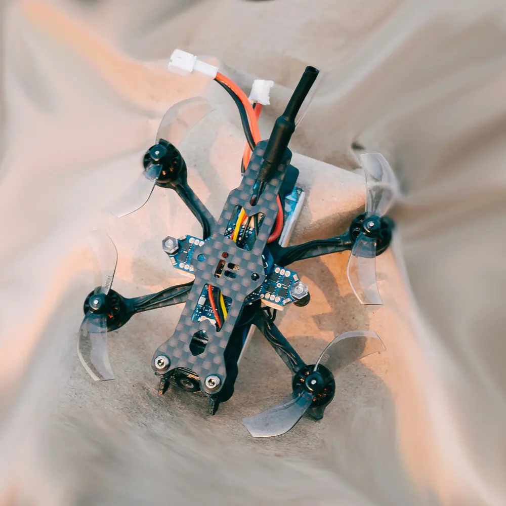 Iflight 1S Baby Nazgul Nano 73Mm Fpv Racing Drone Bnf Runcam Atom 800Tvl Cam Succex F4 1S 5A Aio Con Ricevitore D8 Incorporato 50Mw