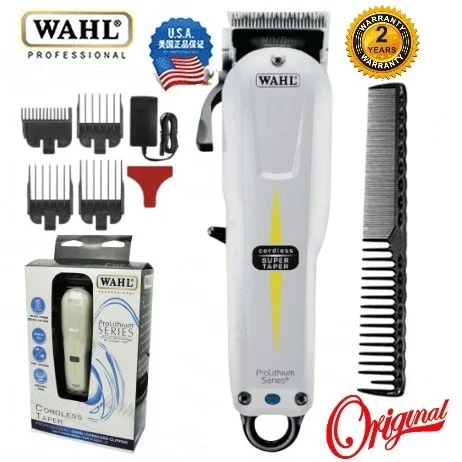 100% Originale Wahl 8591 Cordless Super Taper Tagliacapelli Professionale Wahl Tagliacapelli