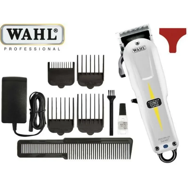 Originale Wahl 8591 Clipper New Wahl Pro Lithium Series Cordless Super Taper Tagliacapelli Professionale Trimmer Rasoio Wahl 8591