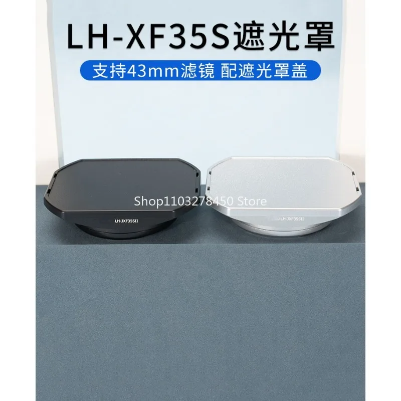 Adatto Per Fuji Xf 23Mm F2 Hood Xf 35Mm F/2 R Wr Xc 35Mm F2 Portrait Obiettivo A Fuoco Fisso Xh2 Xs10 Xt4 Xt30 Xt5 Dragon Lens