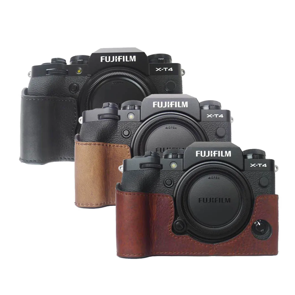 Vintage Cassa Della Macchina Fotografica Fuji Xt4 Caso Fatto A Mano Genuino Cuoio Della Macchina Fotografica Sacchetto Di Caso Per Fujifilm Xt4 Xt4 Me