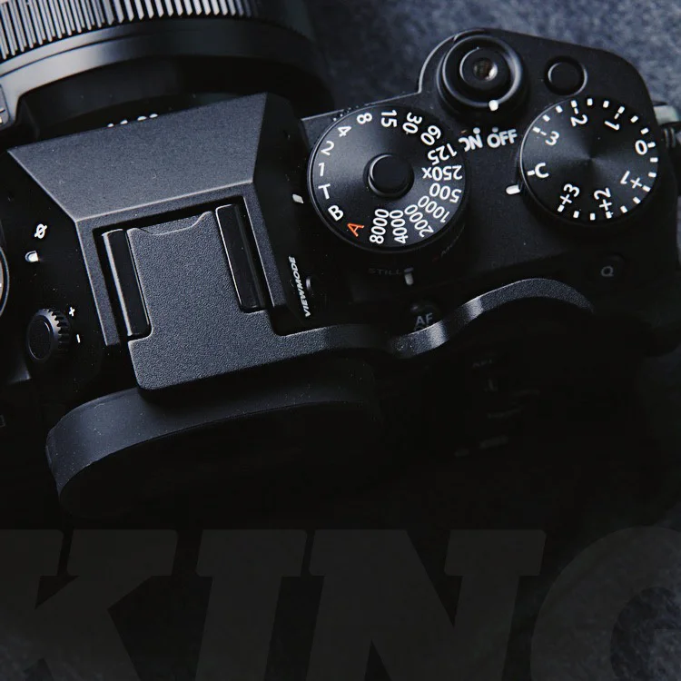 Metal Hot Shoe Thumb-Up Hotshoe Thumb Up Grip Per Fuji Film Fuji X-T5 Xt5 Xt-5 Xt 5 Fotocamera Hand Hot Shoe Impugnatura Antiscivolo