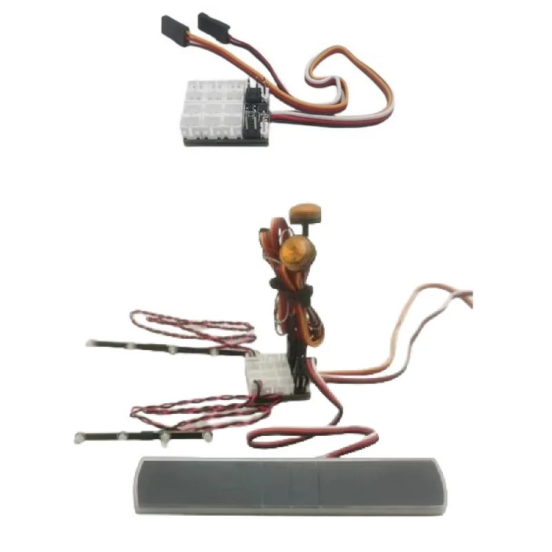 Cycle Light Group Controller Per 1/14 Tamiya Rc Truck Scania 56371 56348 Controller Lampada Tamiya 1/14 Trattore Lesu Parti Di Aggiornamento
