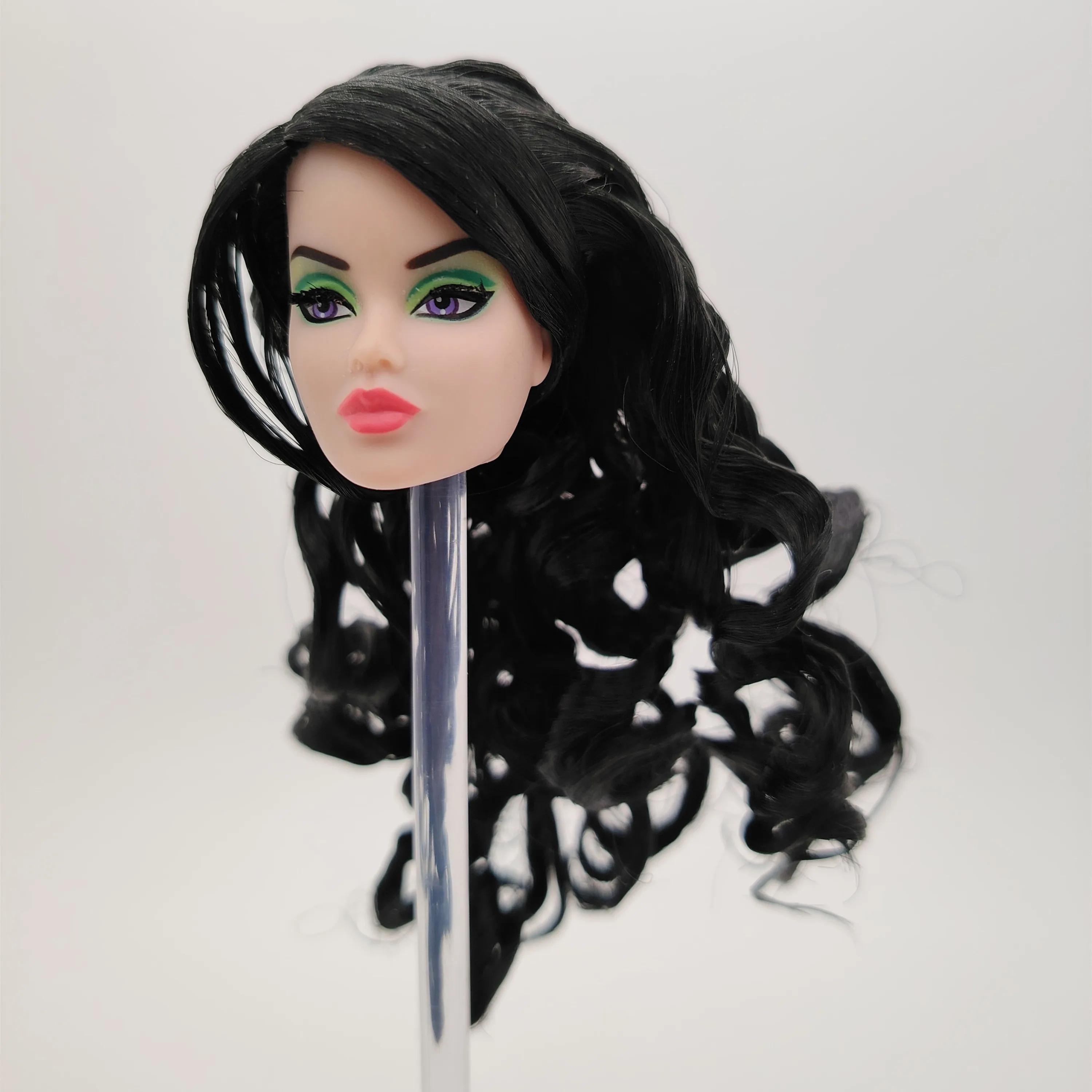 Fashion Royalty Japan Skin 1/6 Scale Dynamite Girls Dani London Calling Integrity Doll Head For Ooak