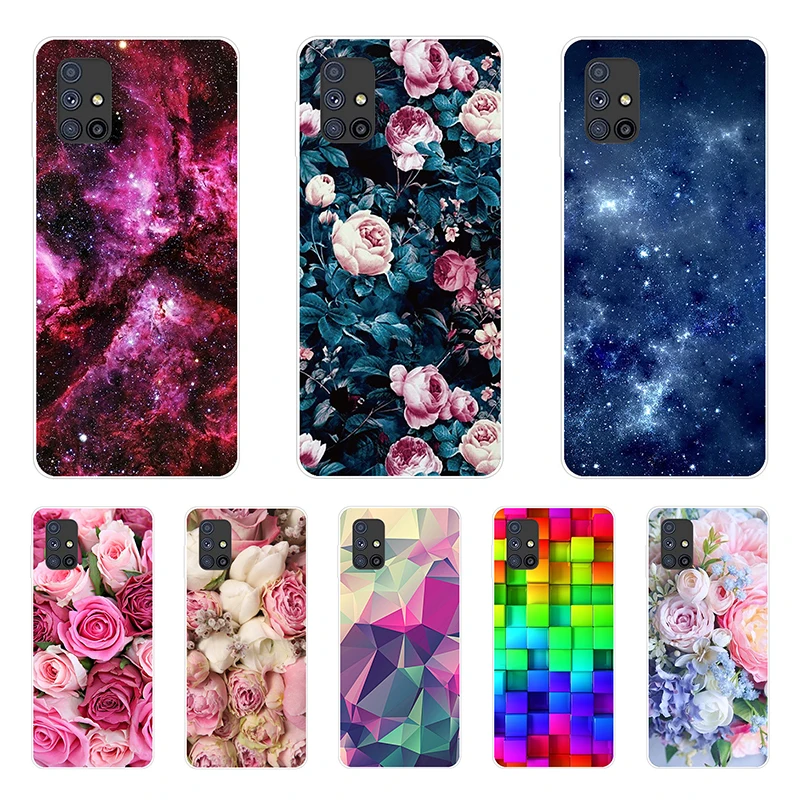 Per Samsung M51 Custodia Cover Morbida In Silicone Per Samsung M51 M 51 Custodia In Tpu Per Samsung Galaxy M51 Custodia Antiurto M515F 6.7"