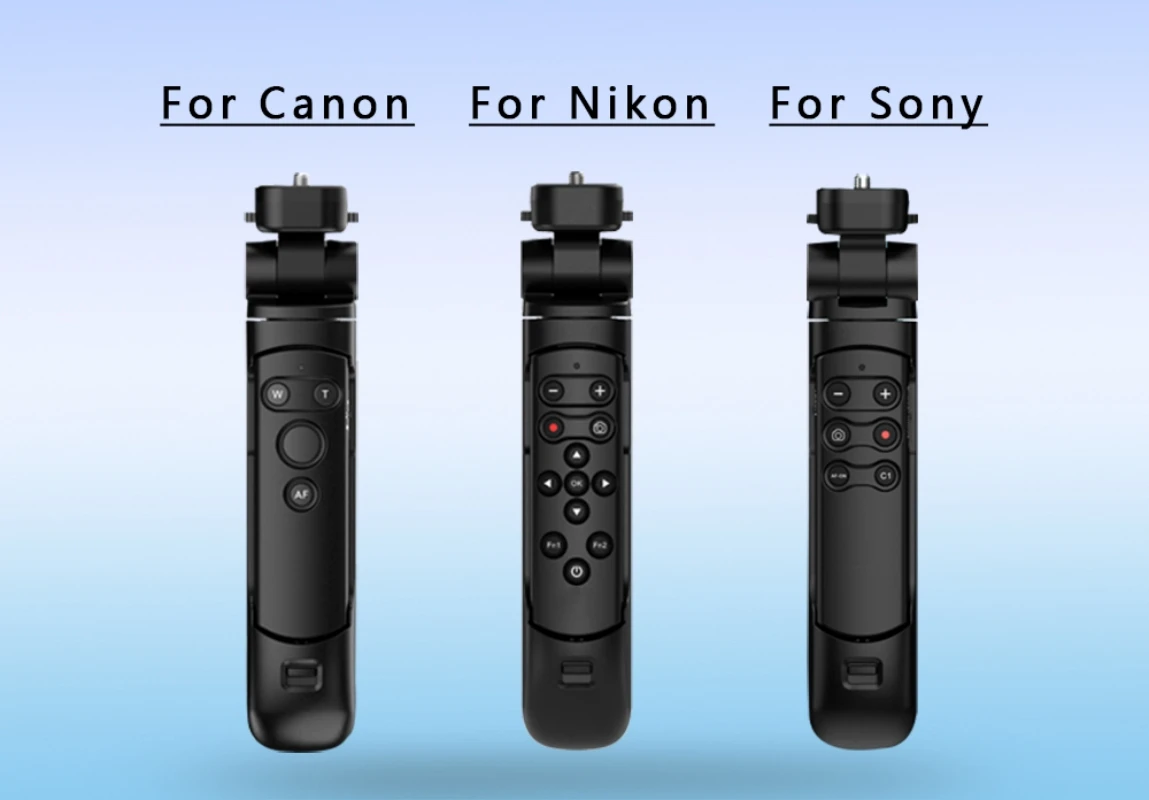 Telecomando Wireless Bluetooth Mini Grip Treppiede Per Fotocamere Sony Fx3 A7Rv A7Iv Zv-E10; Canon R7 R10 R6Ii Nikon Z6Ii Z7Ii Z30;