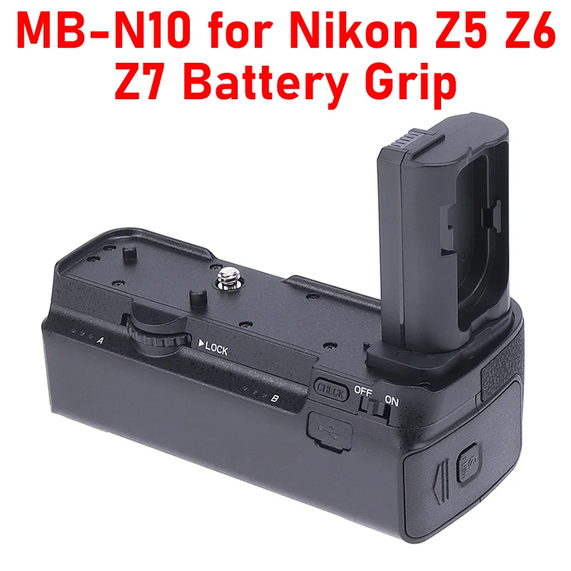 Z 5 Impugnatura Verticale Per Fotocamera Nikon Z5 Sostituzione Per Impugnatura Batteria Mb N10 Mb-N10