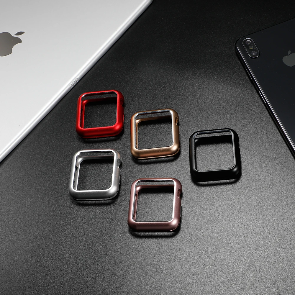 Custodia Magnetica Per Apple Watch Case 44Mm/40Mm Cinturino Iwatch 5 42Mm/38Mm Pellicola Salvaschermo Apple Watch Series 5 4 3 Se 6