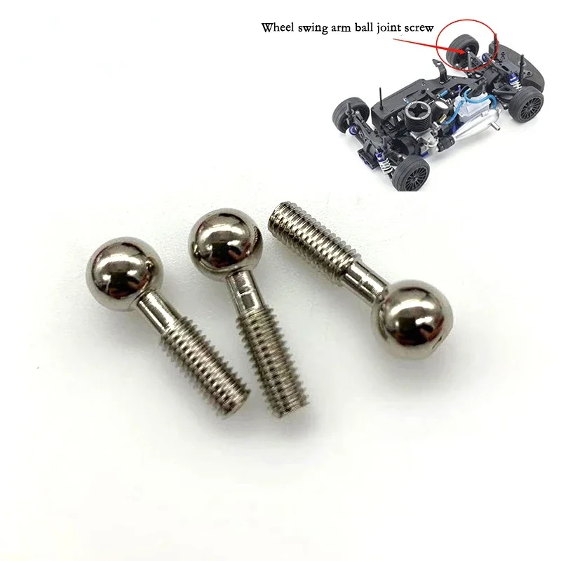 Rc 1 Set Vite A Testa Sferica Fz74/97029 Per Kyosho Fw06 /Sss/Rrr Telecomando Auto Da Turismo Alimentata A Olio