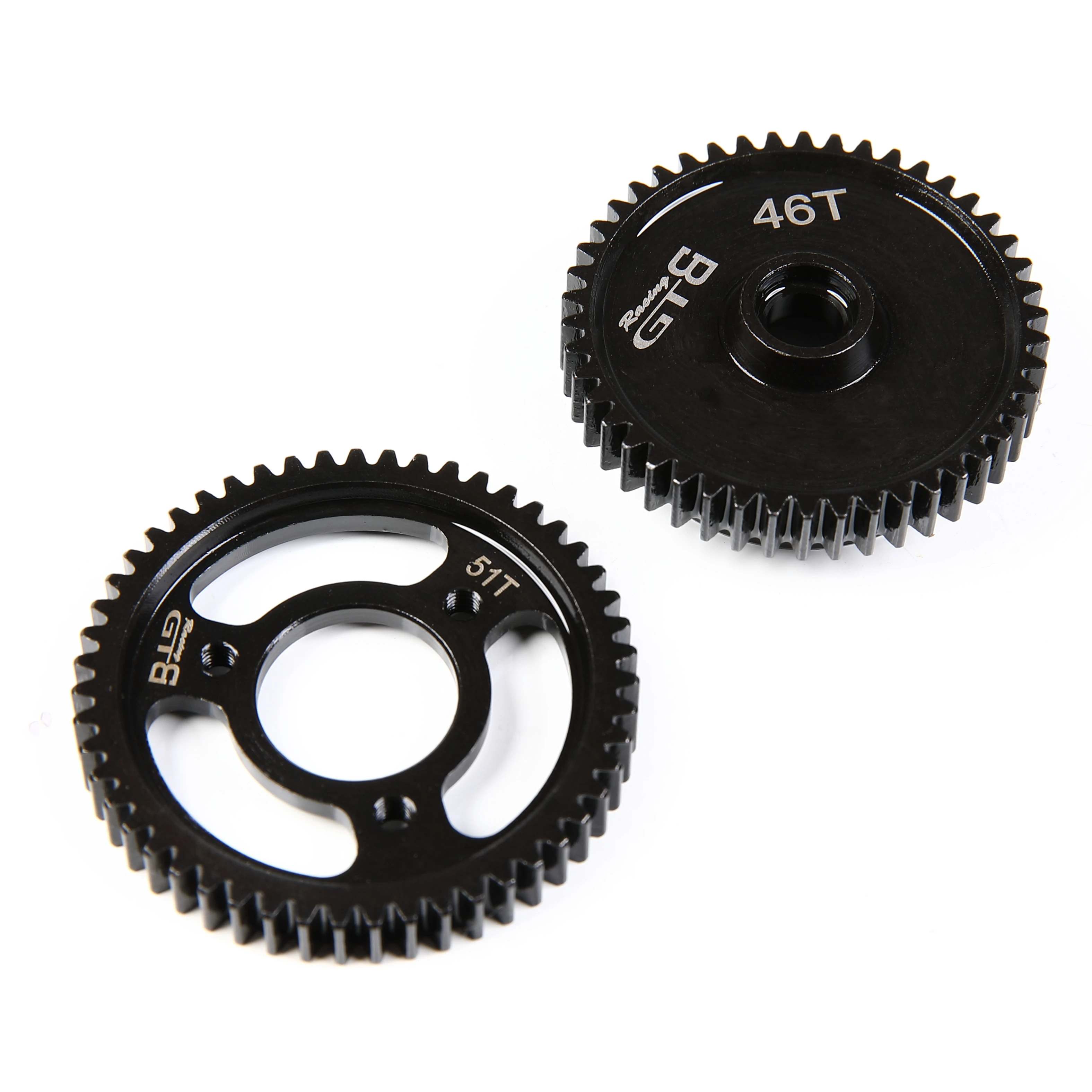 Gtb Hard Steel Kyosho Fw05 Fw06 Spur Gear 46T 51T 2 Speed Gear Set Parte Di Aggiornamento