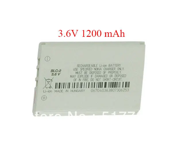 Allccx Batteria Blc-2 Per Nokia 1220 1221 1260 1261 2260 3310 3315 3330 3350 3360 3385 3390 3395 3410 3510 3510I
