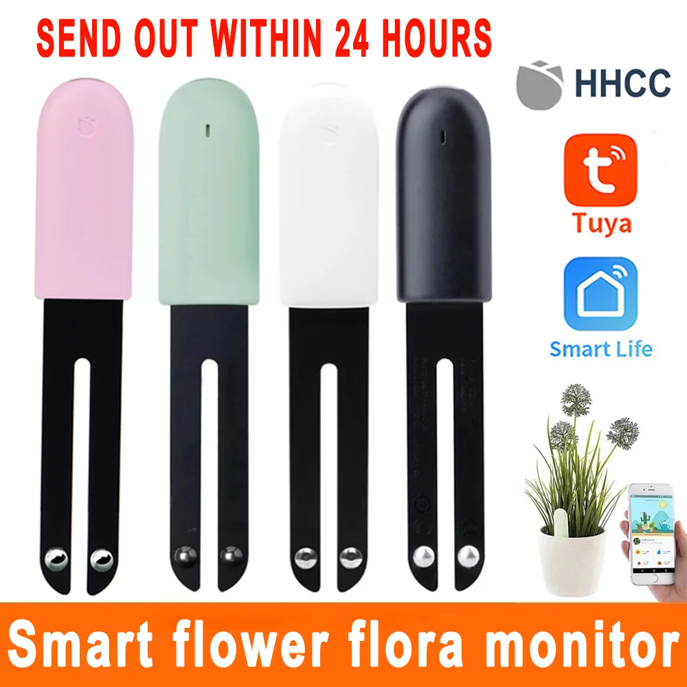 Hhcc Flora Monitor Garden Care Plant Grass Soil Water Fertilità Smart Tester Sensor Flower Giardinaggio Detector Per Xiaomi