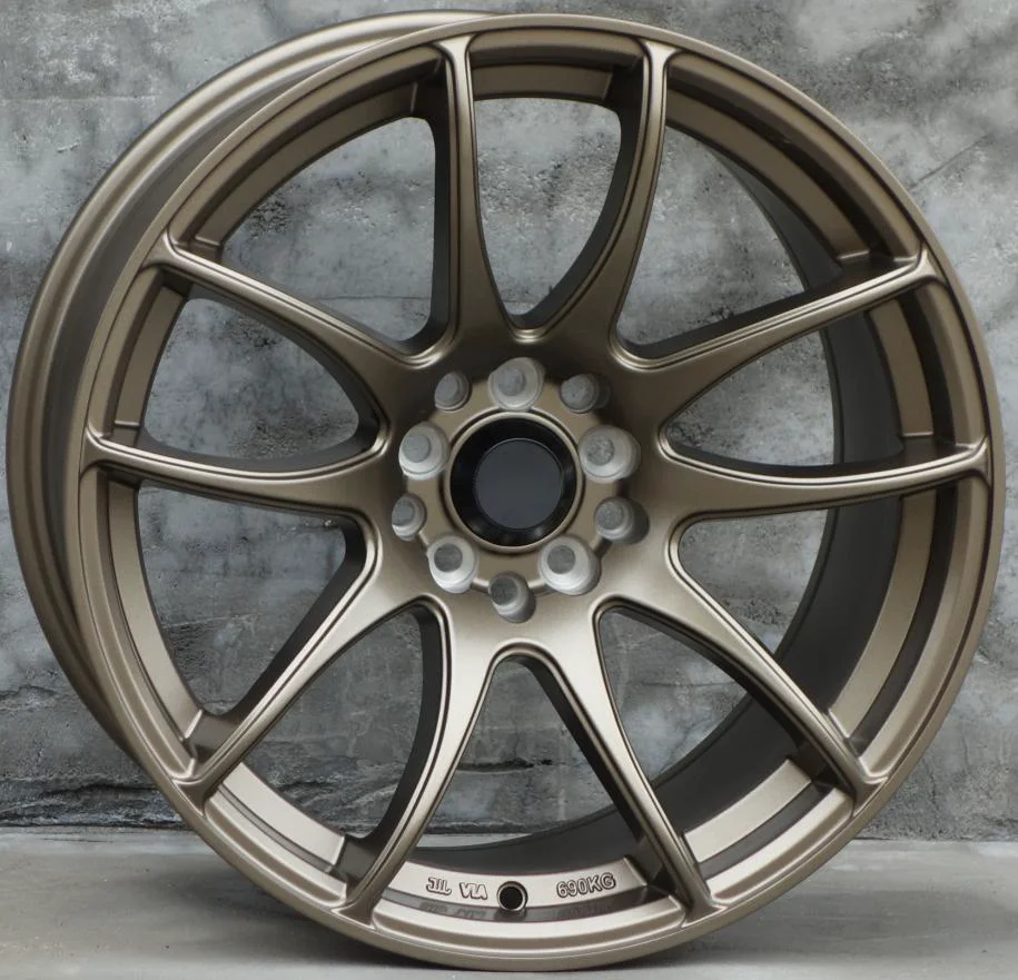 Bronzo 17 18 Pollici 4X100 4X114.3 5X100 5X114.3 Cerchi Per Auto Cerchi In Lega Adatti Per Mazda 8 Mx-3 Mx-5 Rx-8 Cx9 Cx5 Honda Accord Civic