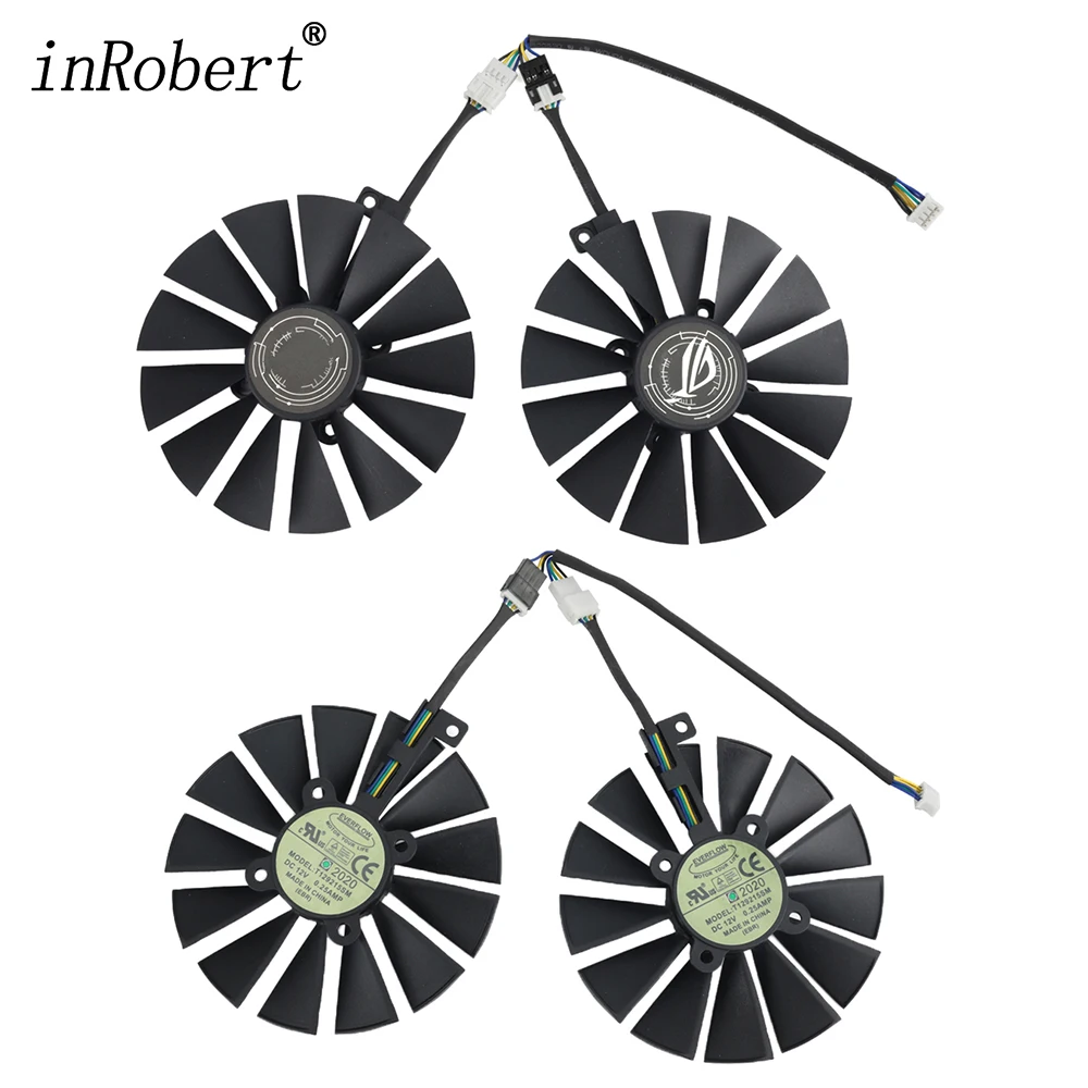 Per Asus Strix Rx 470 580 570 Gtx 1050Ti 1070Ti 1080Ti T129215Sm 95Mm Di Raffreddamento Della Scheda Grafica Fan