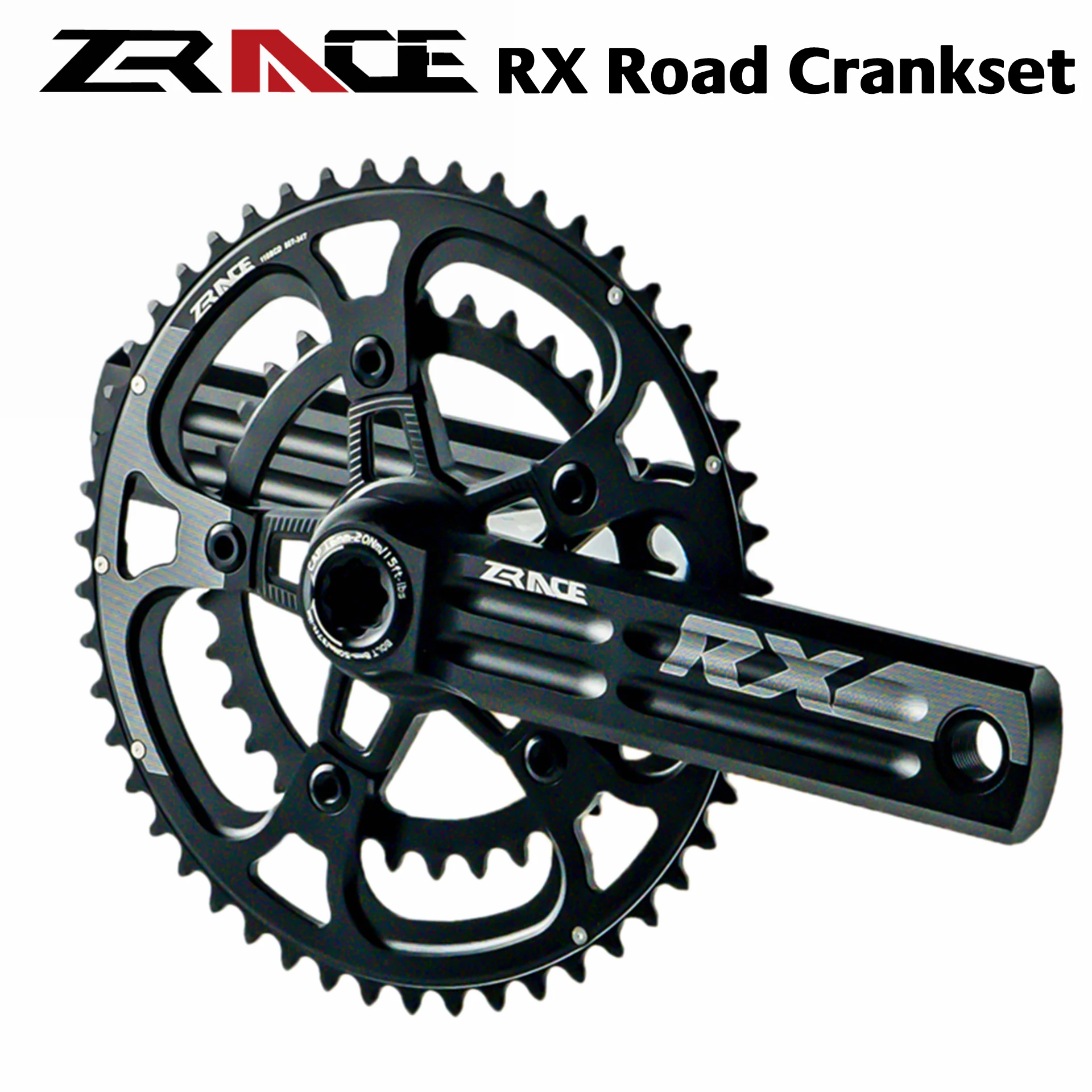 Zrace Rx 2X10/11 Speed Road Chainset Chain Wheel Crank Protector, 50/34T, 53/39T, 170Mm / 172.5Mm / 175Mm