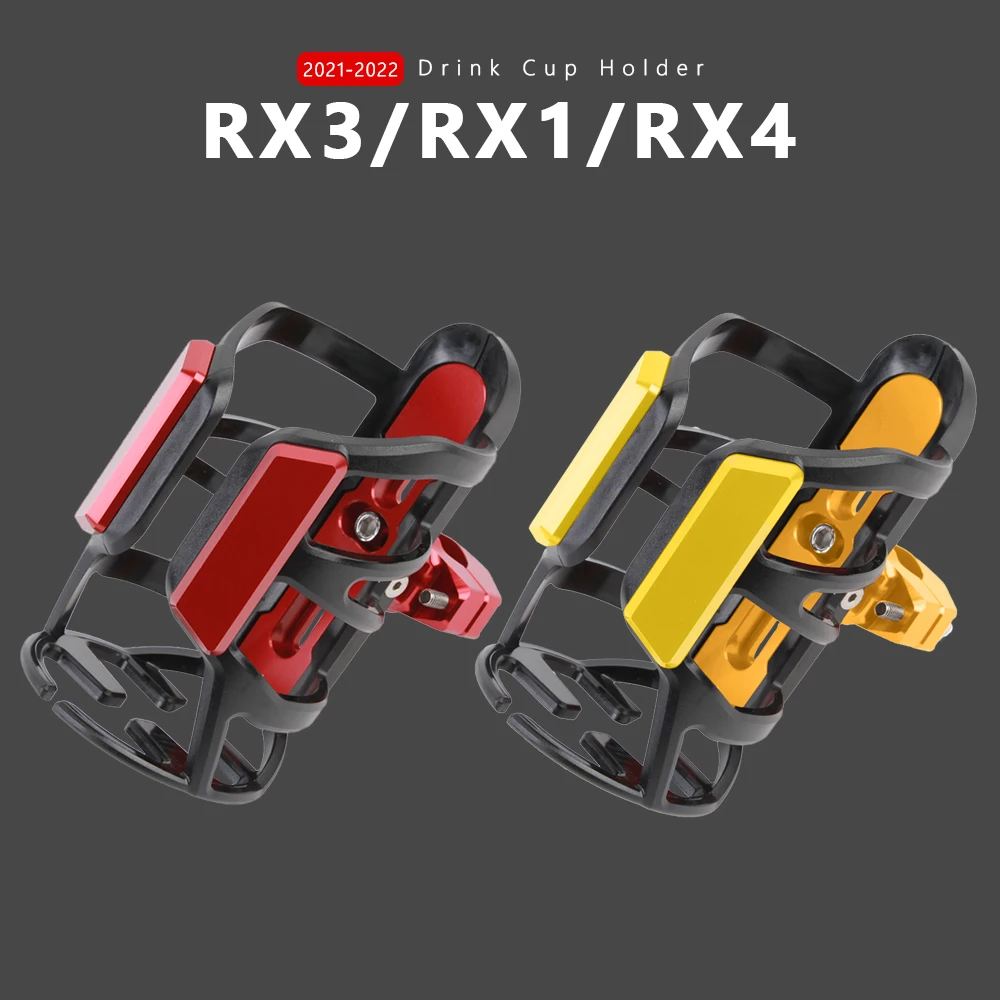 Portabicchieri Portabottiglie In Alluminio Per Zonshen Cyclone Rx3S Rx3 Rx4 Rx1S Max Rx500 Rx6 2022 Accessori Moto