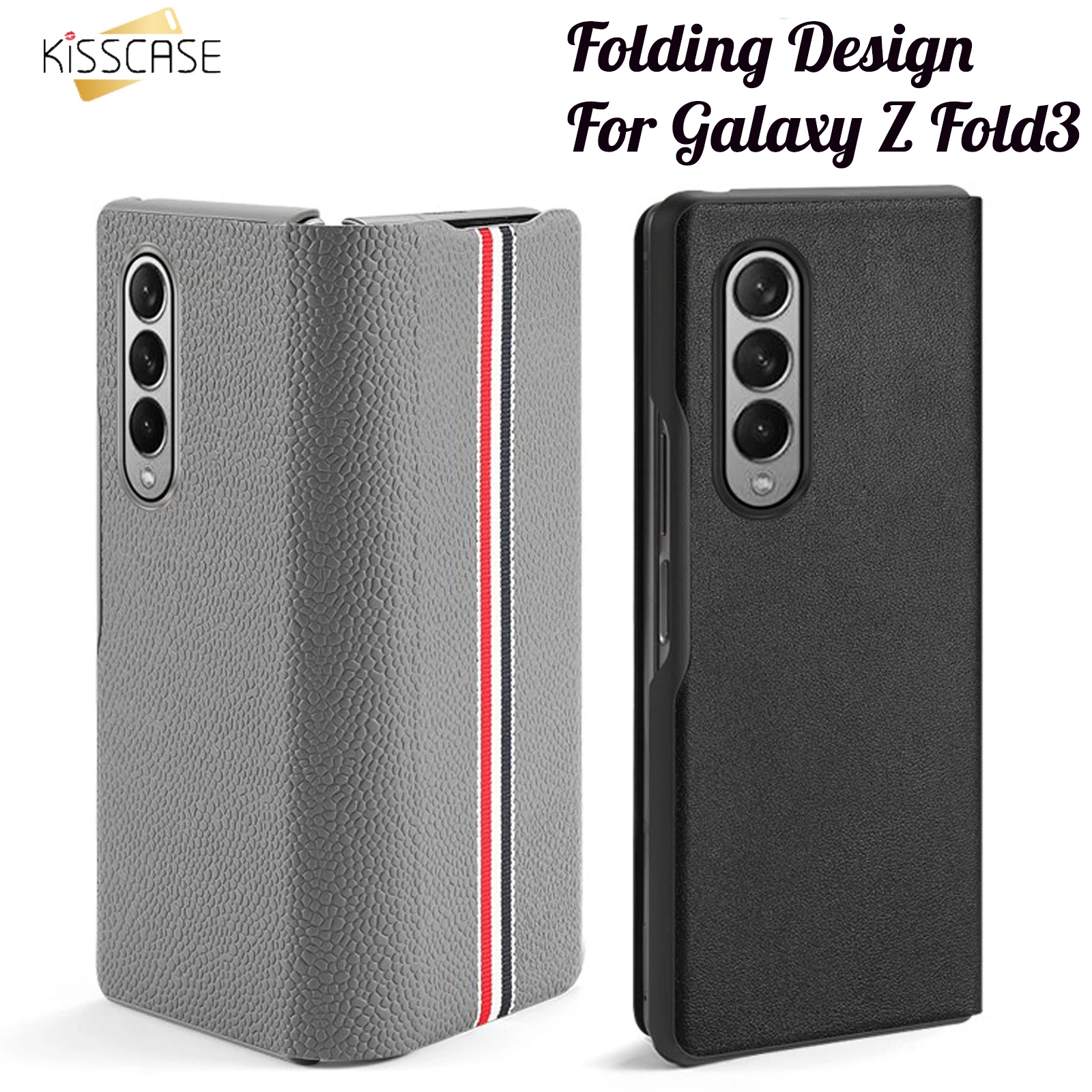 Custodia Per Telefono Flip In Pelle Pu Per Samsung Galaxy Z Fold 3 Fold 4 Fold 2 Cover Protettiva Completa Per Galaxy Z Fold 3 Fold 2 4 5G Fundas