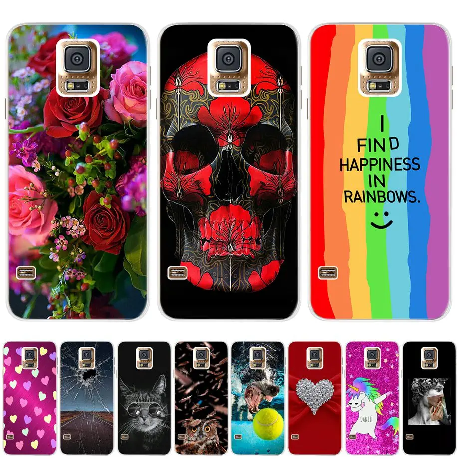 Per Samsung Galaxy S5 Custodia Cover Per Samsung S5 S 5 Custodia Samsung S5 Neo Duos Custodia Morbida In Silicone Tpu Custodia Posteriore Per Telefono